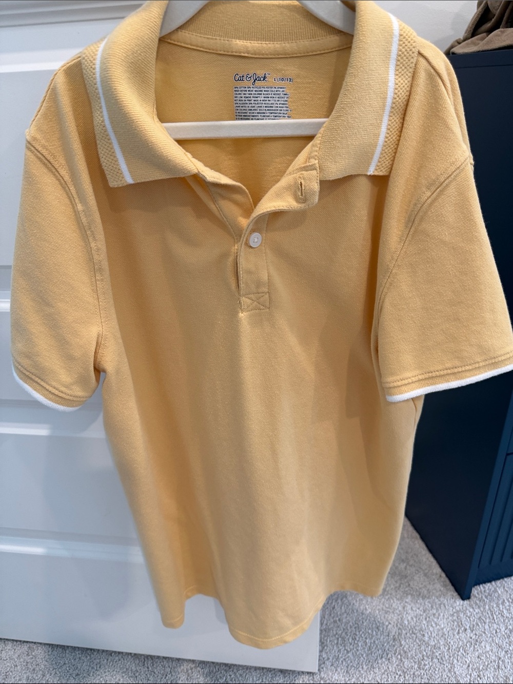 Cat & Jack Yellow Boys' Polo Shirt